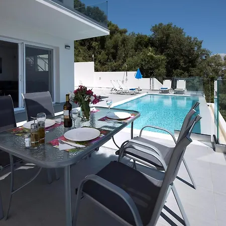 Villa Astounding Corfu 2 Bedrooms Clara Wonderful Sea Mountain Views Pirgi