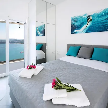 Astounding Corfu 2 Bedrooms Clara Wonderful Sea Mountain Views Pirgi Villa *