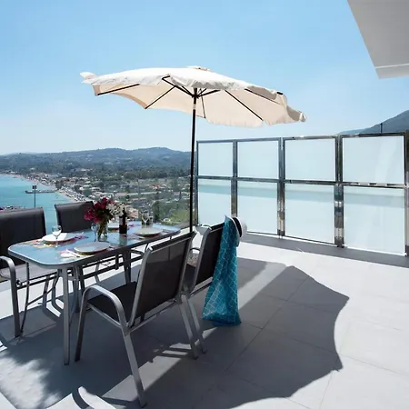 Astounding Corfu 2 Bedrooms Clara Wonderful Sea Mountain Views Pirgi فيلة