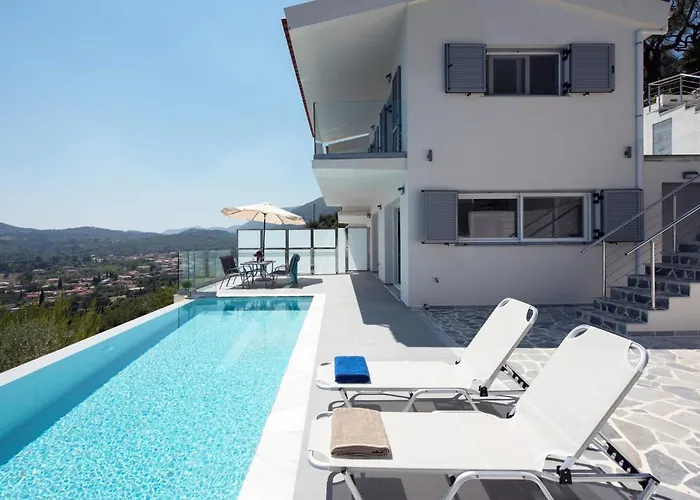 Astounding Corfu 2 Bedrooms Clara Seaviews Vilă Pyrgi (Corfu)