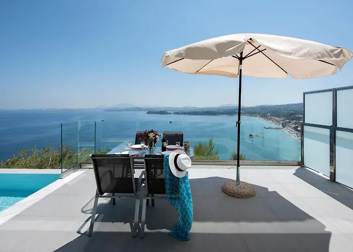 Astounding Corfu 2 Bedrooms Clara Seaviews Vilă