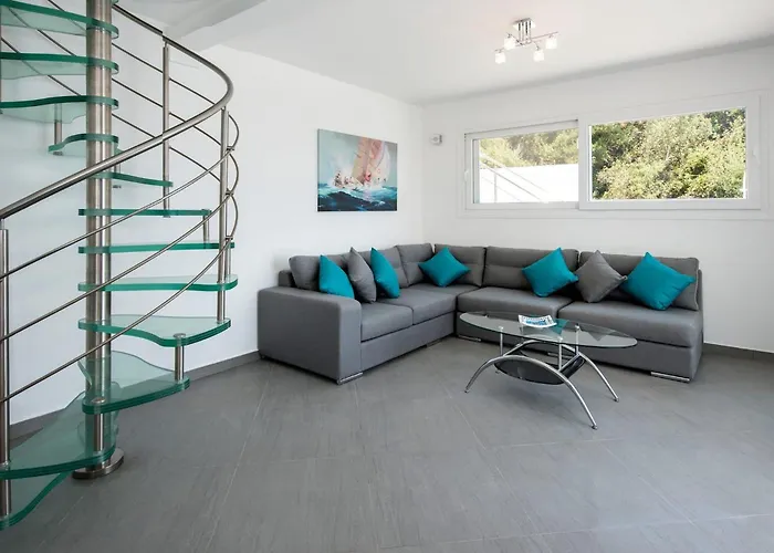 Astounding Corfu 2 Bedrooms Clara Seaviews Vilă *
