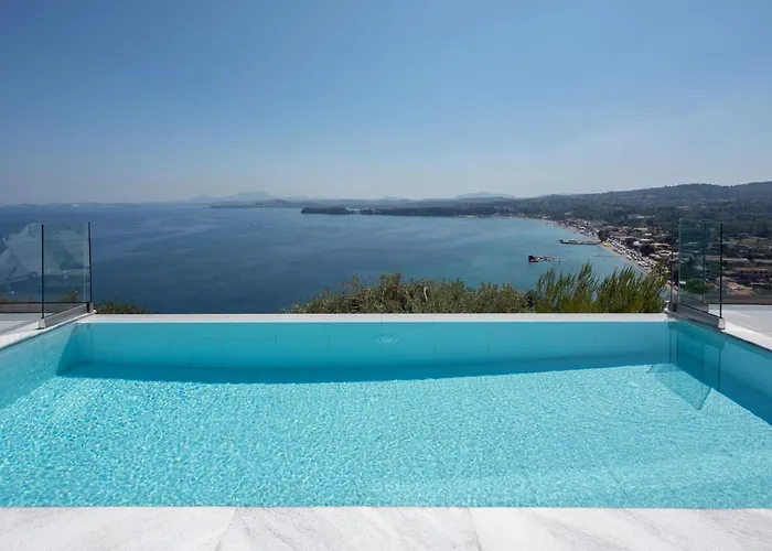 Astounding Corfu 2 Bedrooms Clara Seaviews Vilă Pyrgi (Corfu)